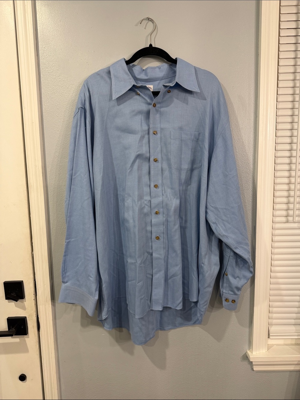 Brooks Brothers Light Blue Long-Sleeve Dress Shirt